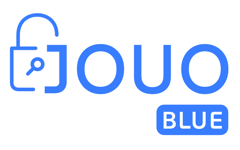 The JOUO Blue logo
